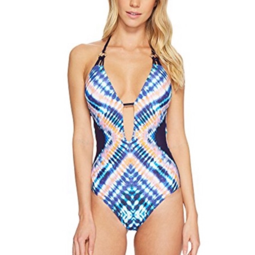 Trina Turk Moonlight Tie Dye One Piece